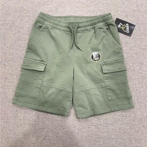 Art Class Olive Cargo Shorts for Men